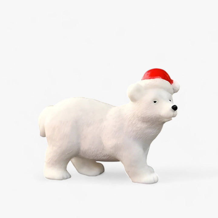 SnowPaws - Juldekoration miniatyrfigurer av isbjörnar-Eva Jonsson