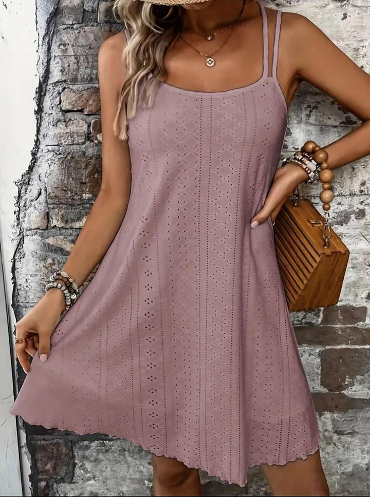 Sommarklänning, Ärmlös, Mini, Cami-klänning, Solklänning-Eva Jonsson