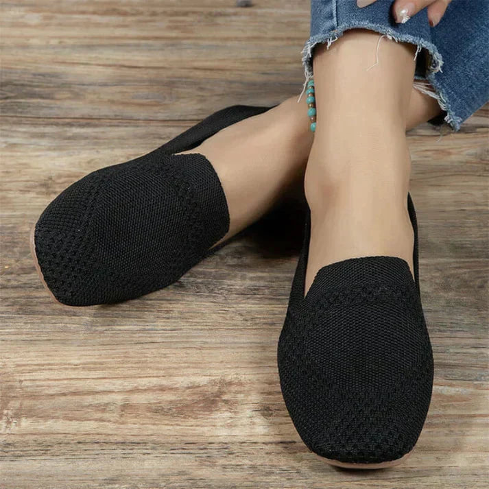 Sommarloafers | Slip-On | Bekväma | Canvasloafers | Damskor-Eva Jonsson