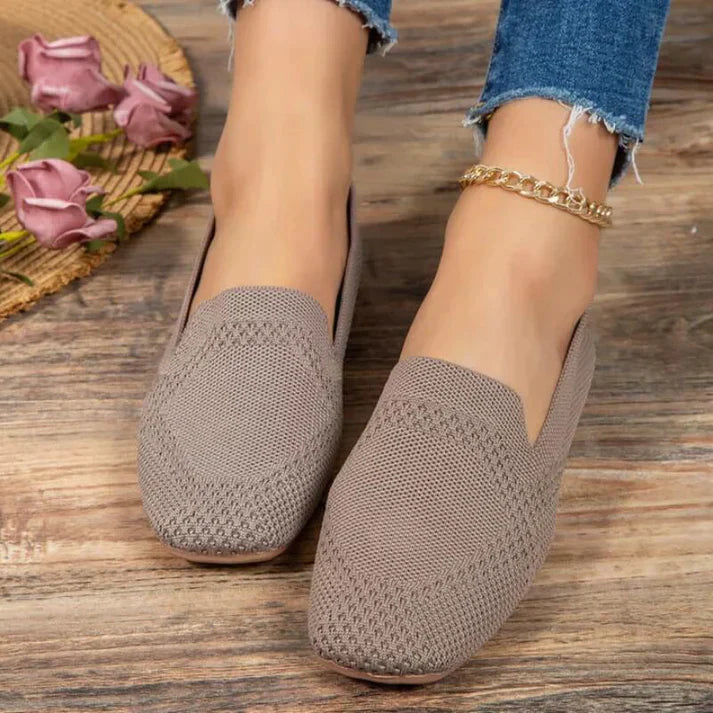 Sommarloafers | Slip-On | Bekväma | Canvasloafers | Damskor-Eva Jonsson