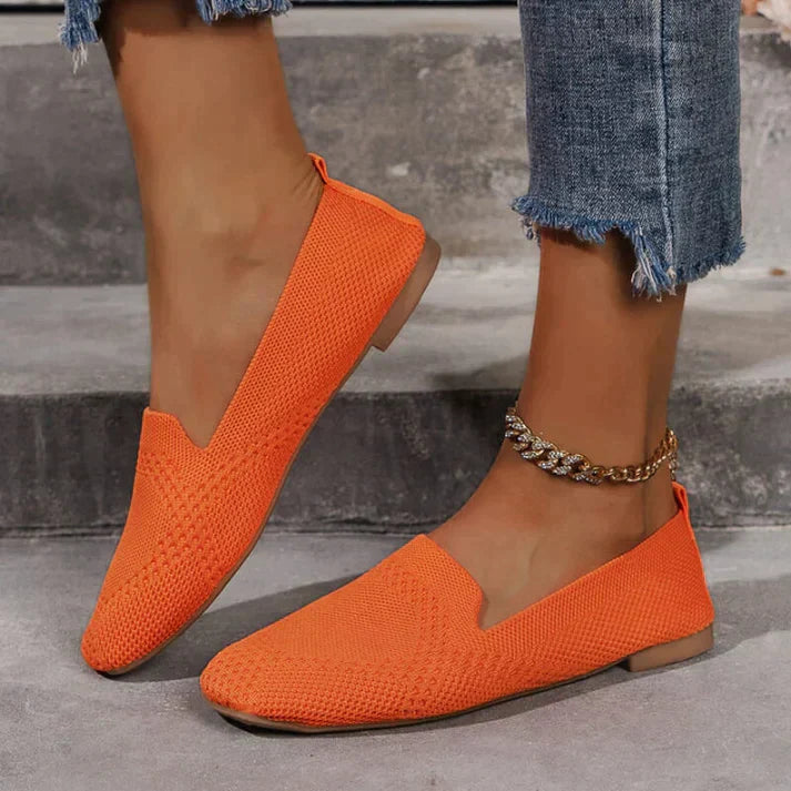 Sommarloafers | Slip-On | Bekväma | Canvasloafers | Damskor-Eva Jonsson