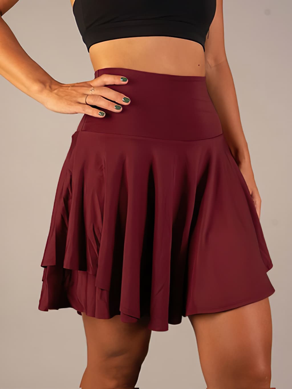 Sportkjolar | Hög midja | Fickor | Tenniskjol | Activewear kjol-Eva Jonsson