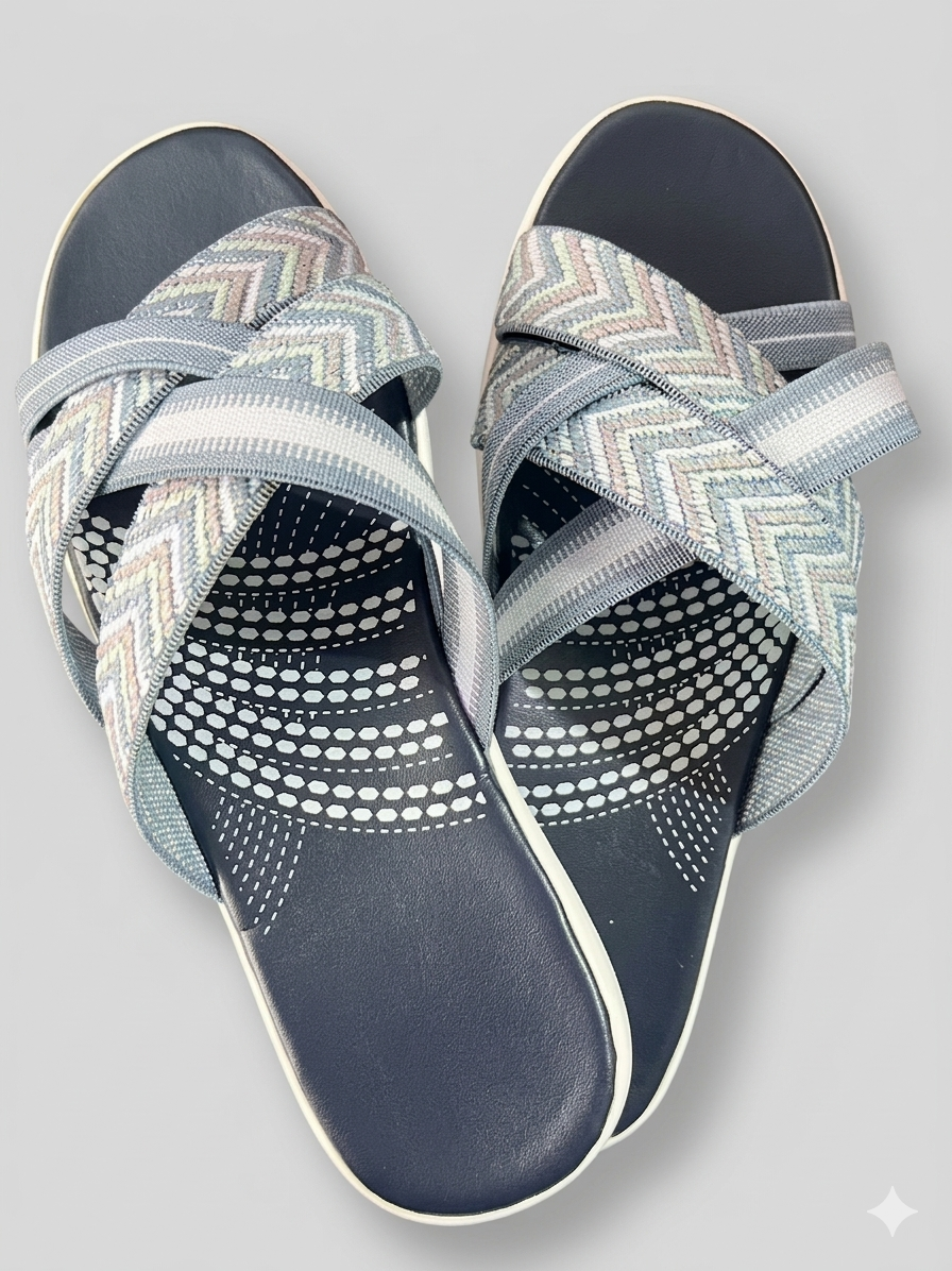 Sporttofflor | Ortopediska | Ergonomiska | Slip-On-sandaler | Damtofflor-Eva Jonsson