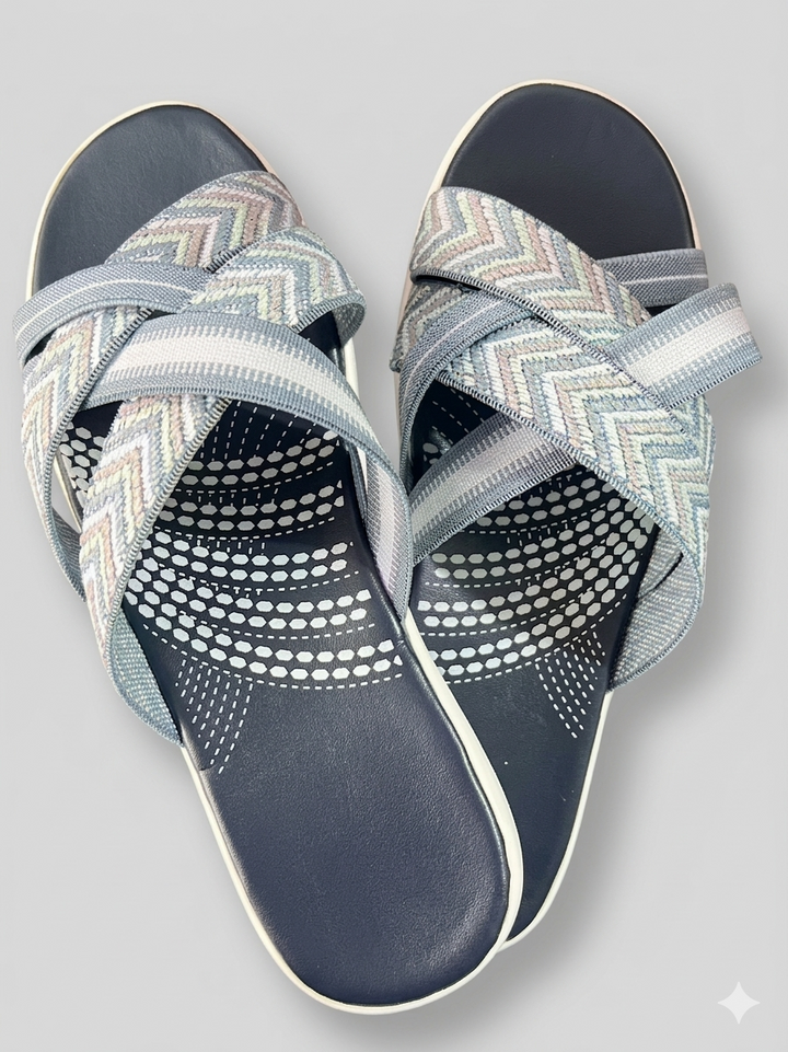Sporttofflor | Ortopediska | Ergonomiska | Slip-On-sandaler | Damtofflor-Eva Jonsson