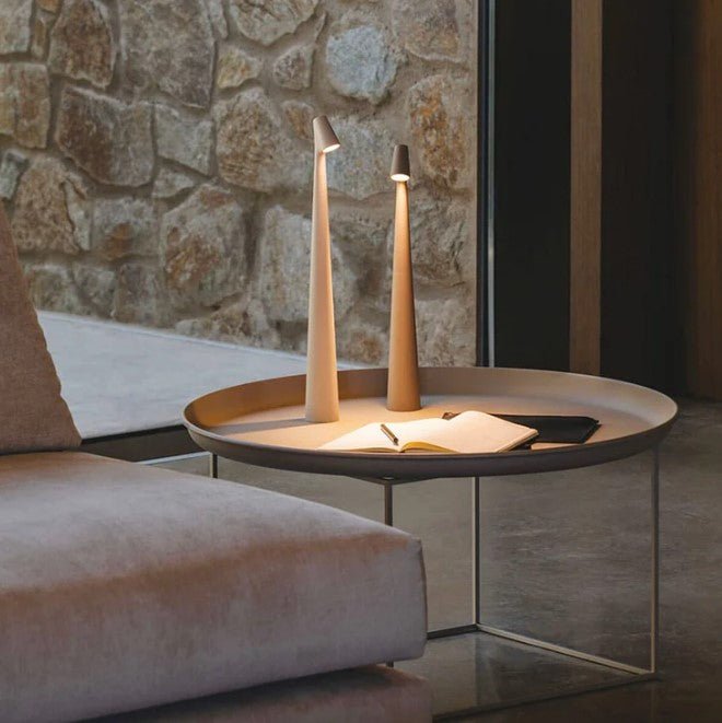 Stämningsbelysning - Trådlös - Minimalistisk - Bordslampa - LED-lampa-Eva Jonsson