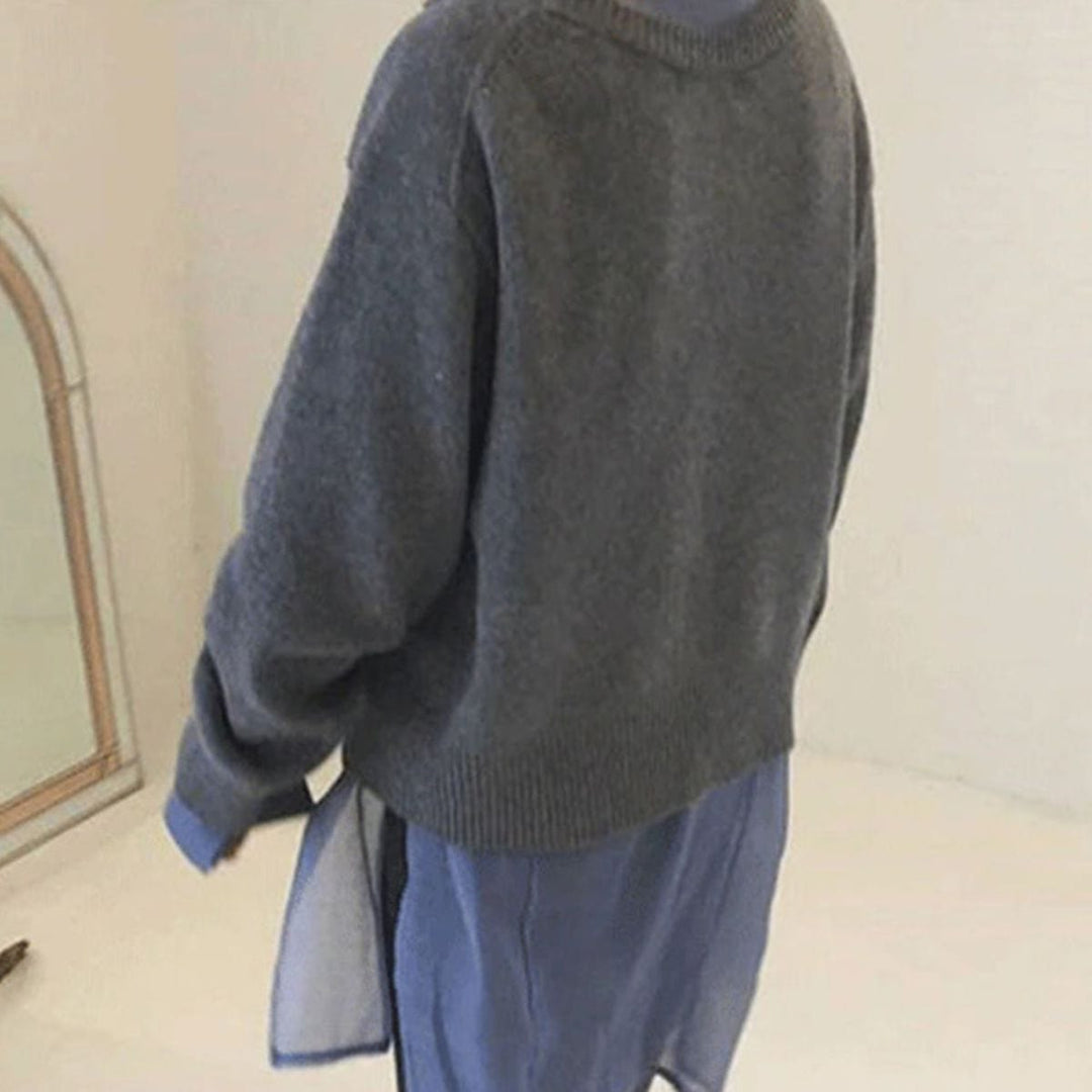 Stickad Cardigan - Knäppt - Oversized - Cashmere Cardigan - Damkläder-Eva Jonsson