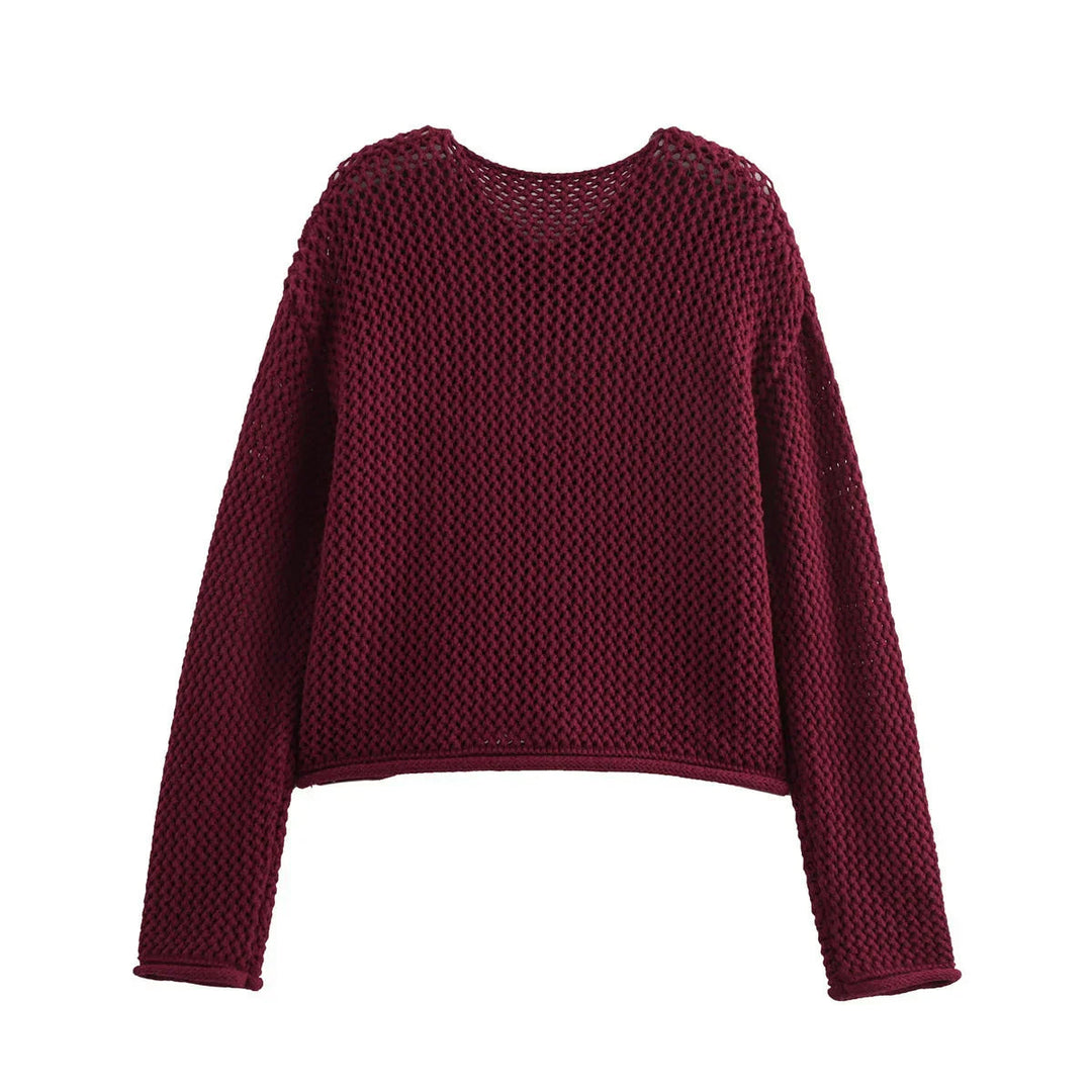 Stickad Cardigan - Varm - Fickor - Knäppbar cardigan - Damkläder-Eva Jonsson