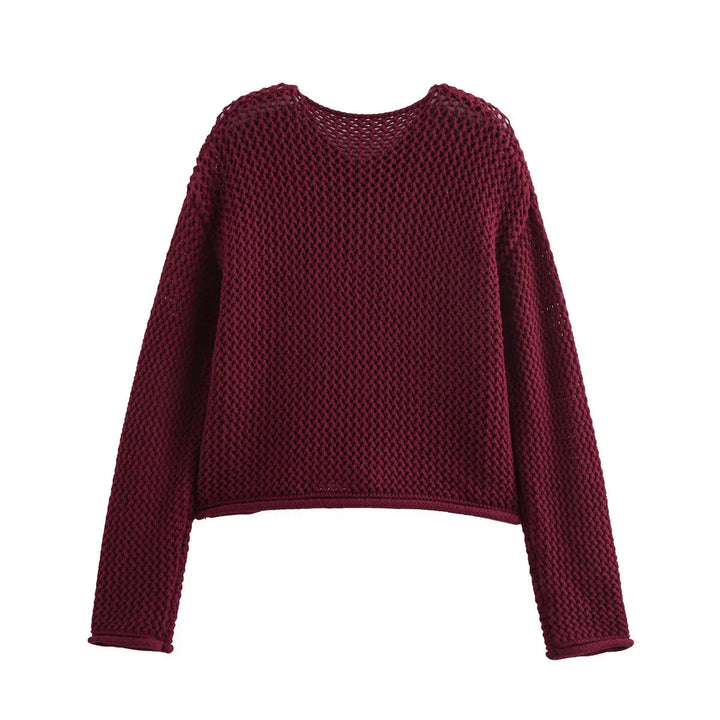 Stickad Cardigan - Varm - Fickor - Knäppbar cardigan - Damkläder-Eva Jonsson