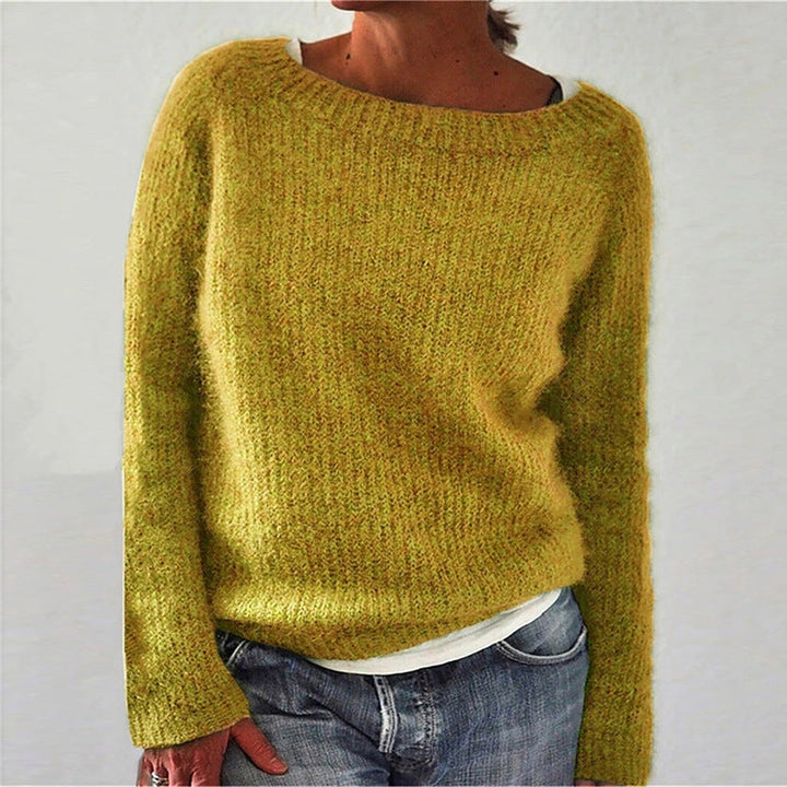 Stickad tröja | Varm | Pullover | Stickad Tröja | Damstickning-Eva Jonsson