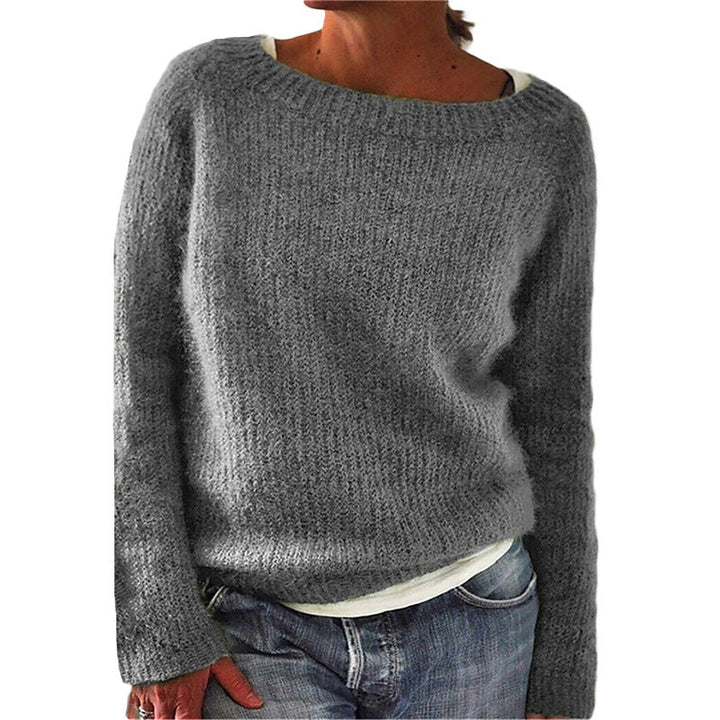 Stickad tröja | Varm | Pullover | Stickad Tröja | Damstickning-Eva Jonsson
