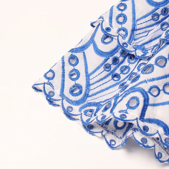 Strapless Klänning - Shirred - Ruffle - Miniklänning - Sommarklänning-Eva Jonsson