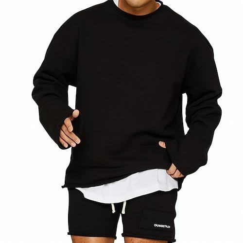 Sweatshirt - Casual - Långärmad - Basic Shirt - Herrkläder-Eva Jonsson