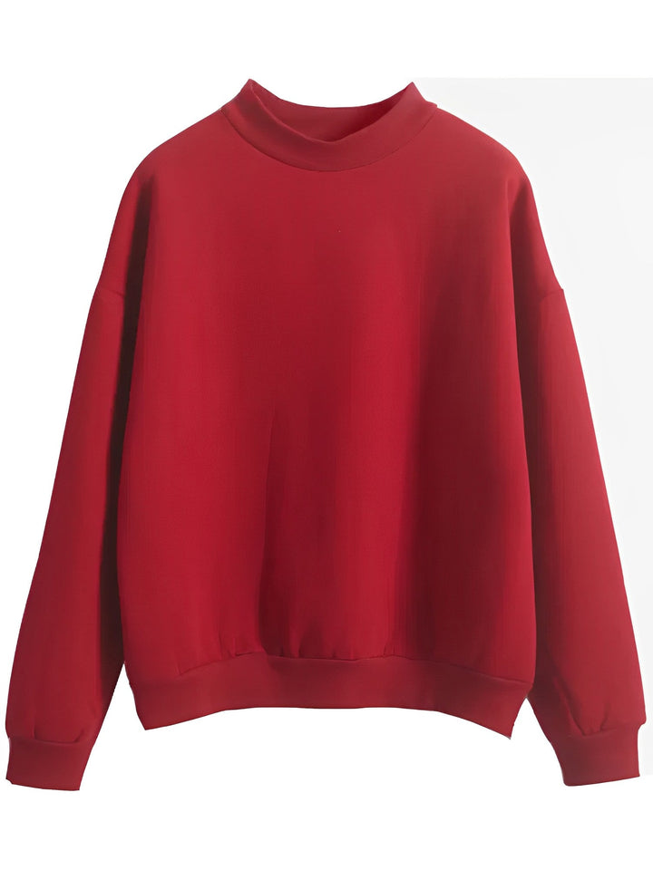 Sweatshirt - Varm - Rund hals - Pullover - Damkläder-Eva Jonsson
