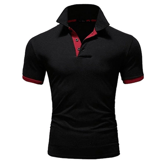 T-Shirt Polo | Button-Up | Smal passform | Polotröjor | Herrskjorta-Eva Jonsson