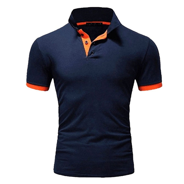T-Shirt Polo | Button-Up | Smal passform | Polotröjor | Herrskjorta-Eva Jonsson