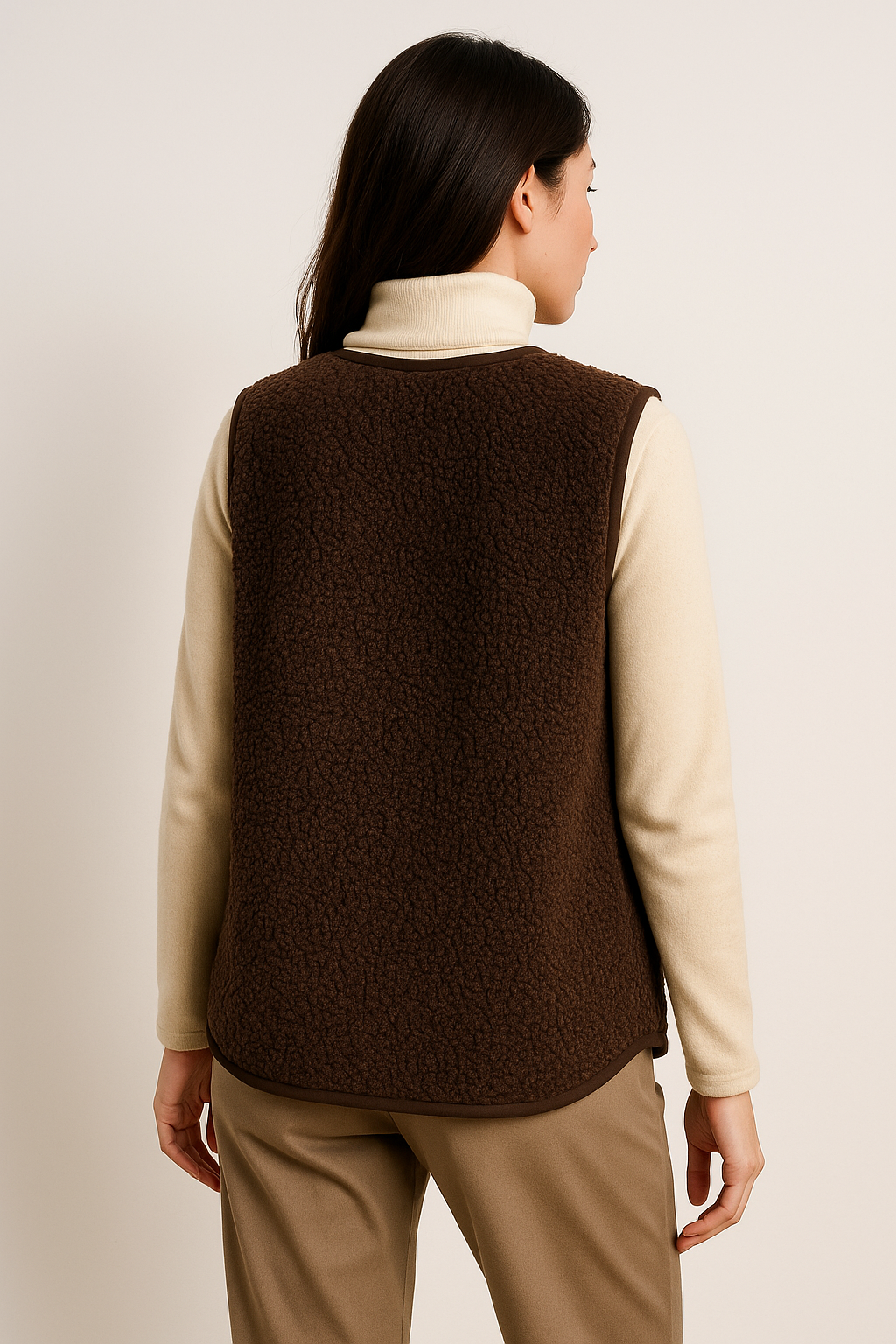 Teddy Gilet - Ärmlös bodyvärmare för damer Teddy Vest-Eva Jonsson