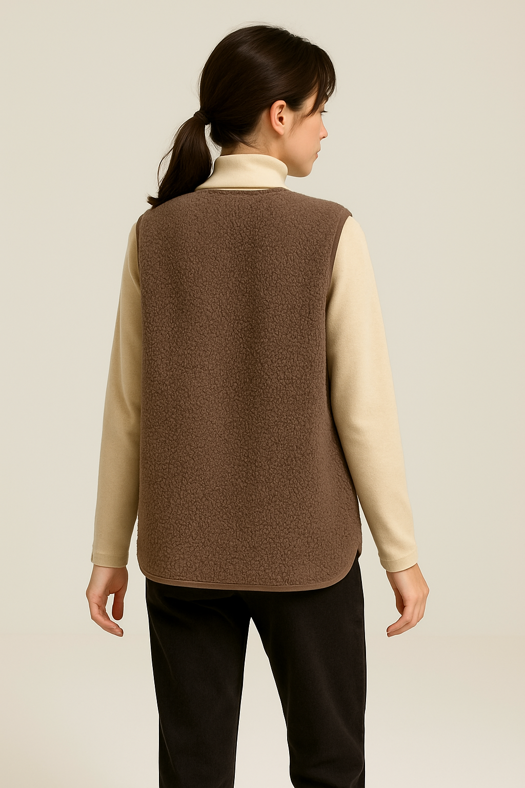Teddy Gilet - Ärmlös bodyvärmare för damer Teddy Vest-Eva Jonsson