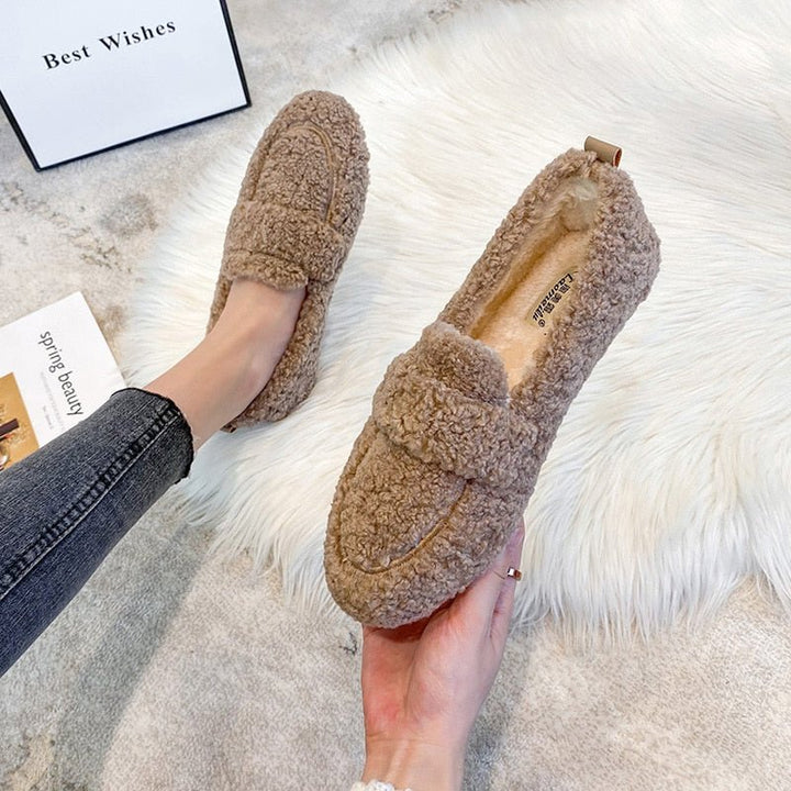 Teddy Loafers - Mjuka, bekväma och halkfria loafers för damer-Eva Jonsson