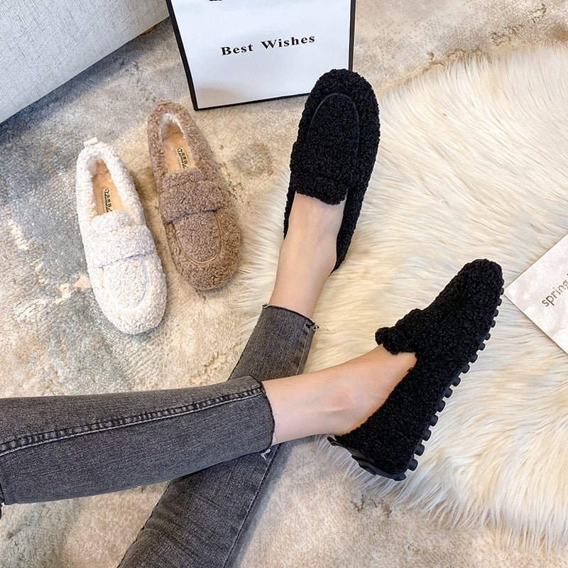 Teddy Loafers - Mjuka, bekväma och halkfria loafers för damer-Eva Jonsson