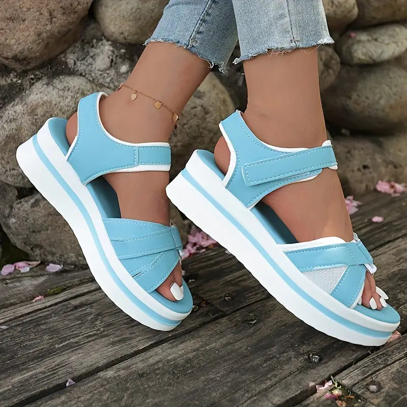 Tiana Platform-sandaler | Sköna sportiga sandaler för kvinnor-Eva Jonsson