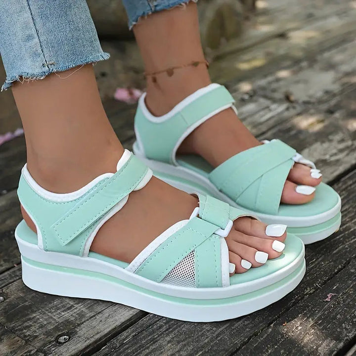 Tiana Platform-sandaler | Sköna sportiga sandaler för kvinnor-Eva Jonsson