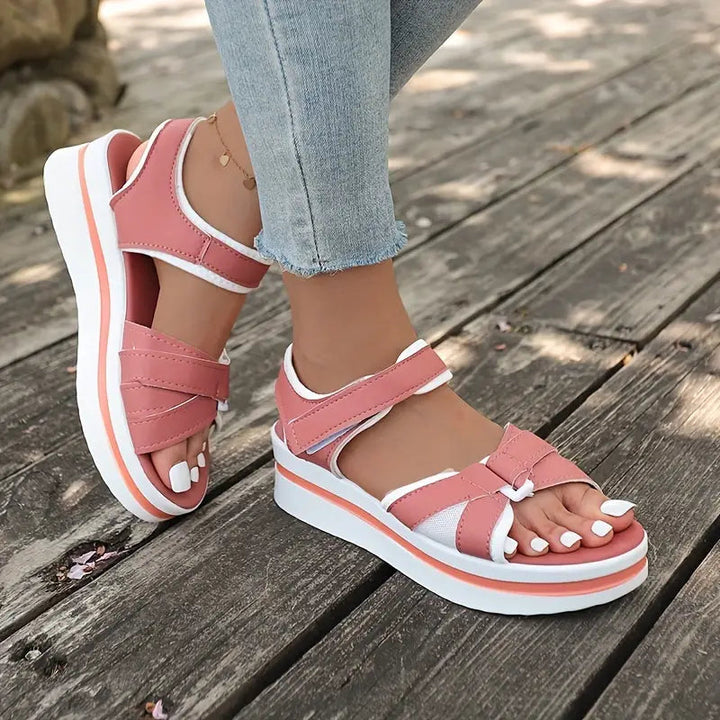 Tiana Platform-sandaler | Sköna sportiga sandaler för kvinnor-Eva Jonsson