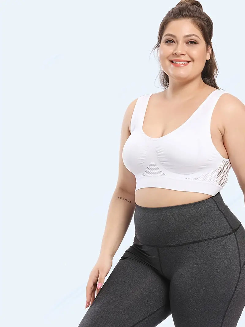 Tindall Sport-BH | Plus Size Andningsbar träningsbehå-Eva Jonsson