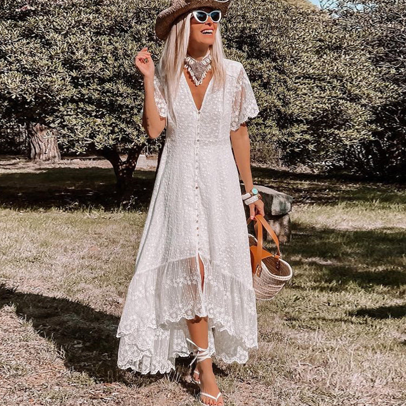 Tirana Boho spets klänning-Eva Jonsson