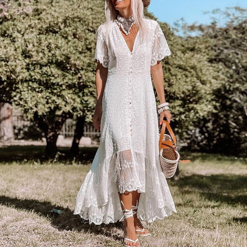 Tirana Boho spets klänning-Eva Jonsson