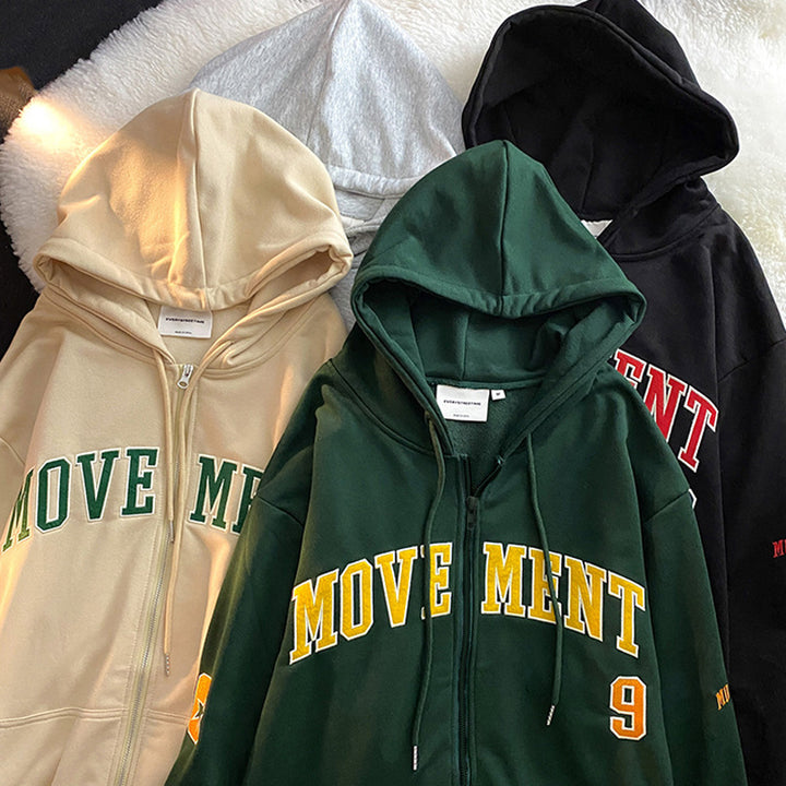 Tjejers bekväma hoodie med stilig tryck Mirla-Eva Jonsson