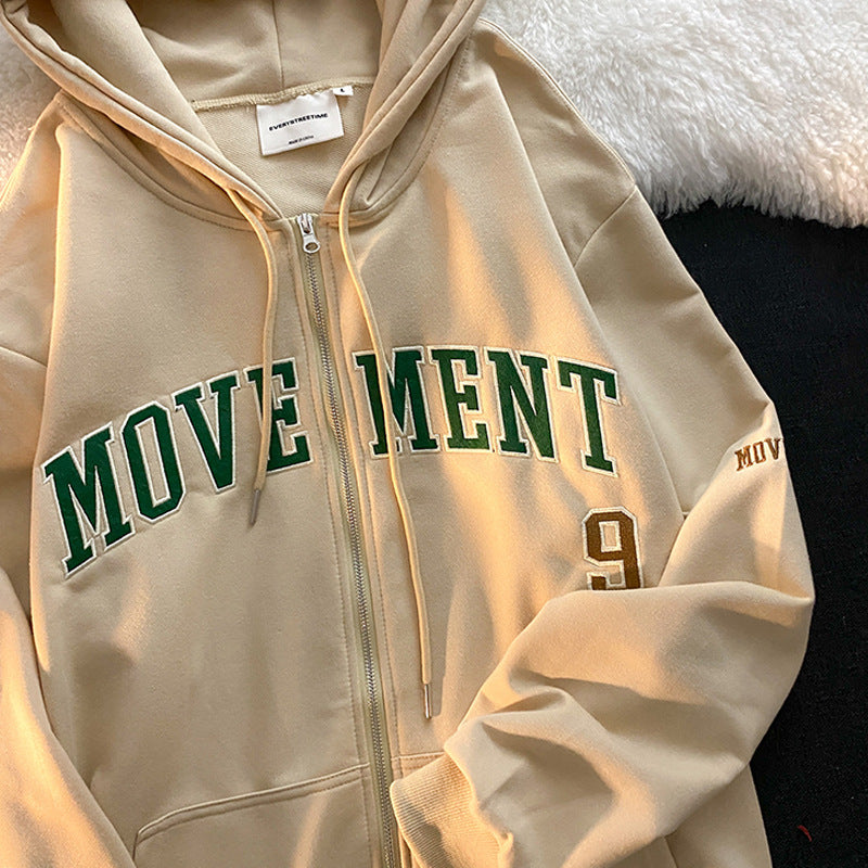 Tjejers bekväma hoodie med stilig tryck Mirla-Eva Jonsson