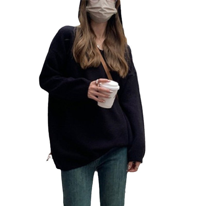 Tjejers casual hoodie med en lös passform och elegant finish Mirla-Eva Jonsson