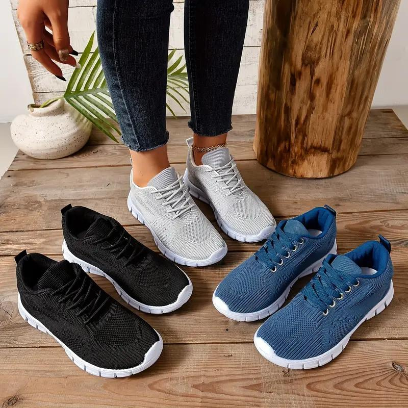 Trainers, Mesh, Ortopediska, Damskor, Sneakers, Gångskor-Eva Jonsson