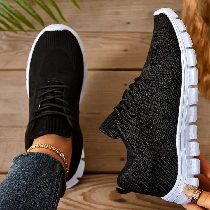 Trainers, Mesh, Ortopediska, Damskor, Sneakers, Gångskor-Eva Jonsson