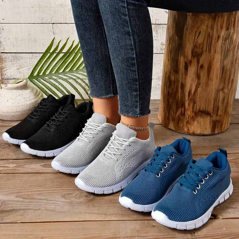 Trainers, Mesh, Ortopediska, Damskor, Sneakers, Gångskor-Eva Jonsson