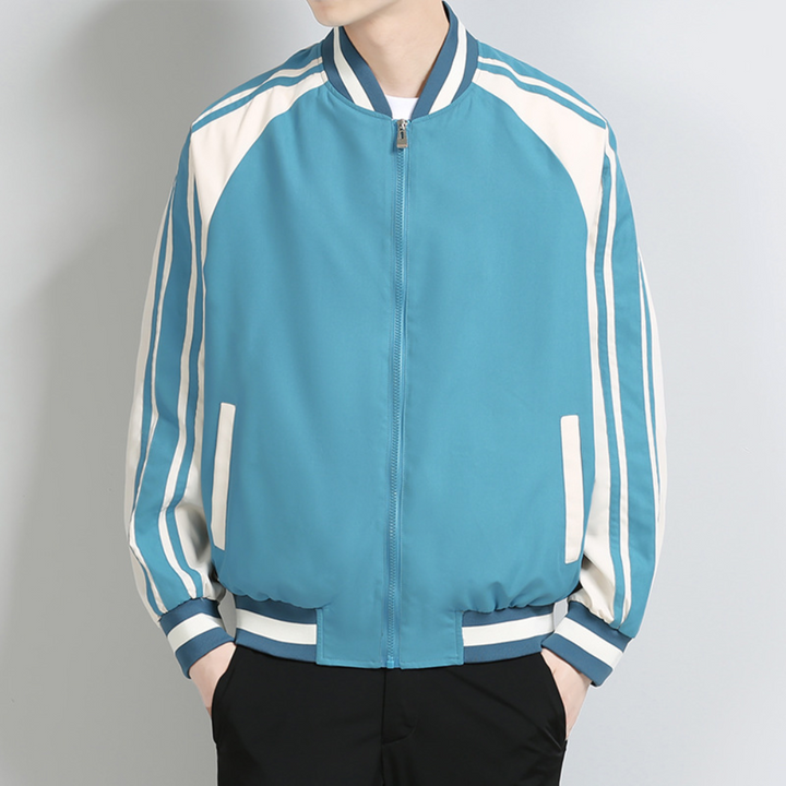 Träningsjacka | Zip-Up | Lös passform | Windbreakerjacka | Herrjacka-Eva Jonsson