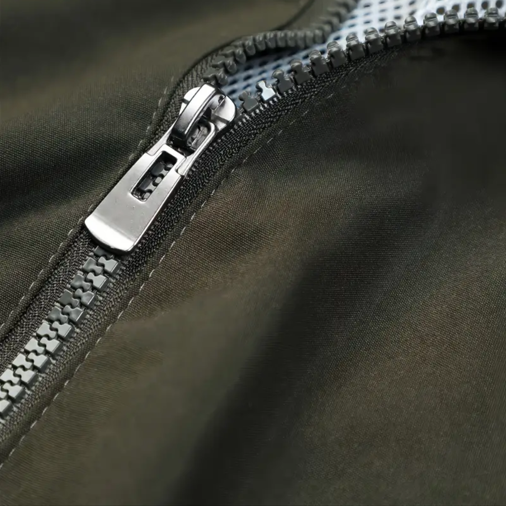 Träningsjacka | Zip-Up | Lös passform | Windbreakerjacka | Herrjacka-Eva Jonsson