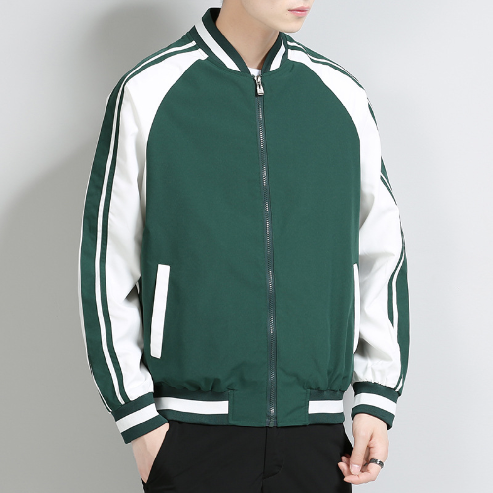 Träningsjacka | Zip-Up | Lös passform | Windbreakerjacka | Herrjacka-Eva Jonsson