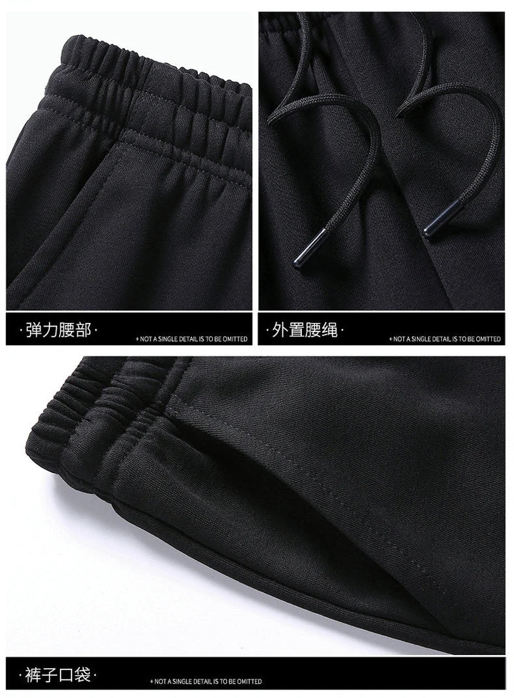 Träningsoverall för herrar - Dragkedja - Dragsko - Joggingdräkt - Tvådelat set för herrar-Eva Jonsson