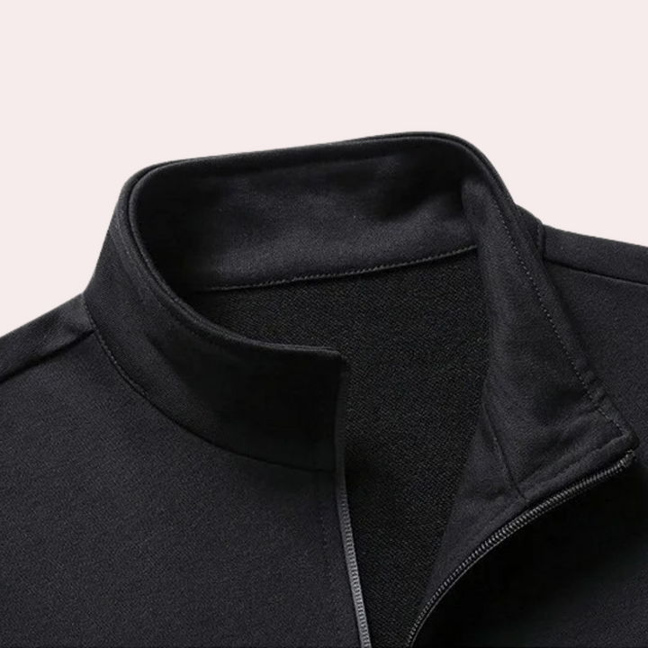 Träningsoverall för herrar - Dragkedja - Elastisk midja - Joggingdräkt - Activewear för herrar-Eva Jonsson