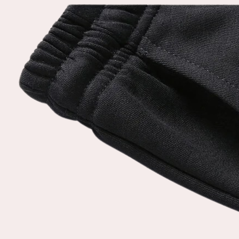 Träningsoverall för herrar - Dragkedja - Elastisk midja - Joggingdräkt - Activewear för herrar-Eva Jonsson