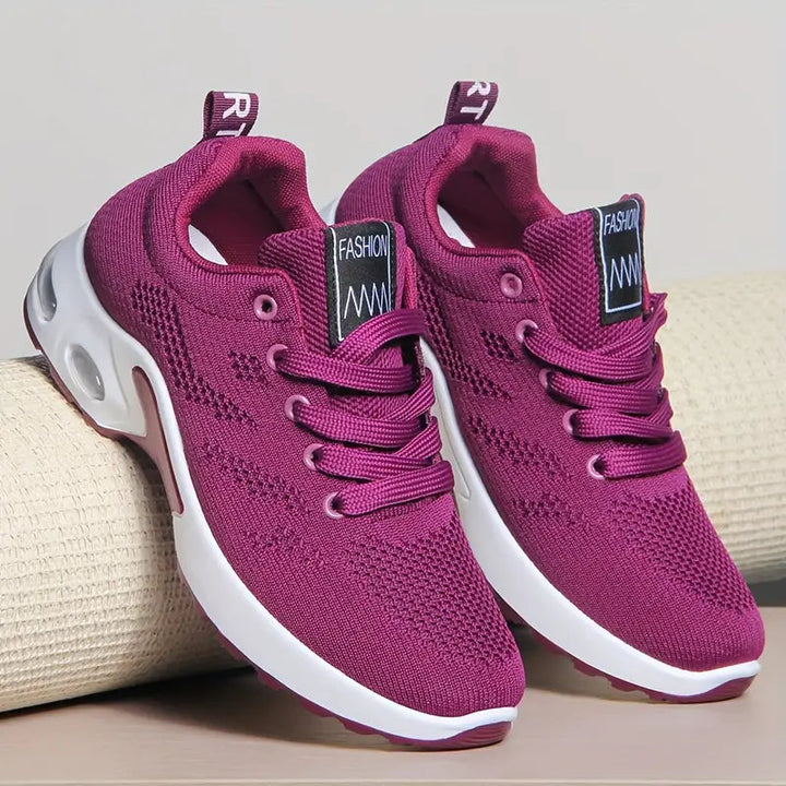 Träningsskor - Mjuk sula - Luftkudde - Damskor - Sneakers - Gåskor-Eva Jonsson