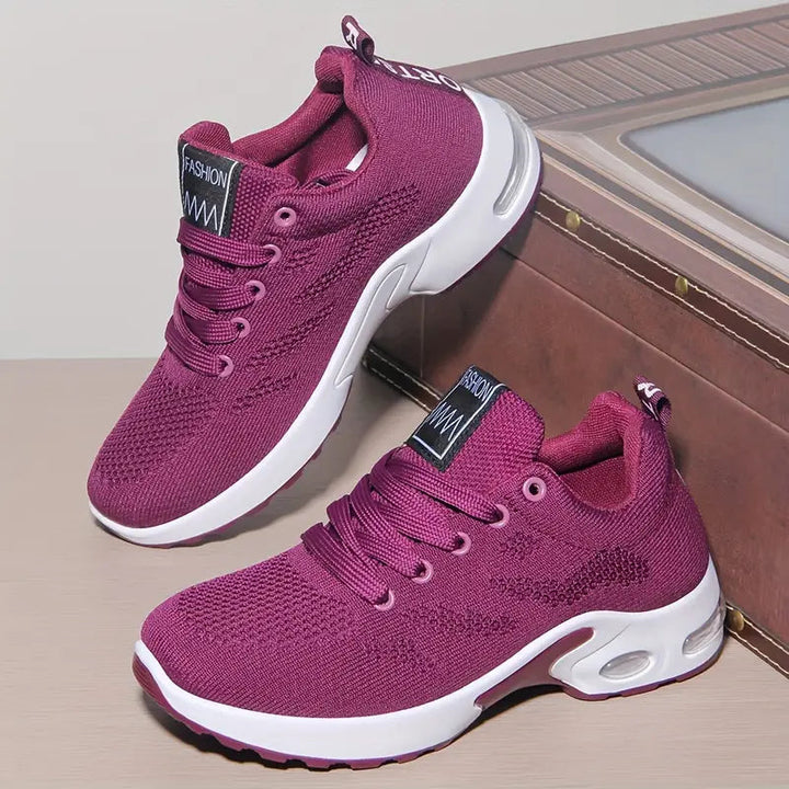 Träningsskor - Mjuk sula - Luftkudde - Damskor - Sneakers - Gåskor-Eva Jonsson