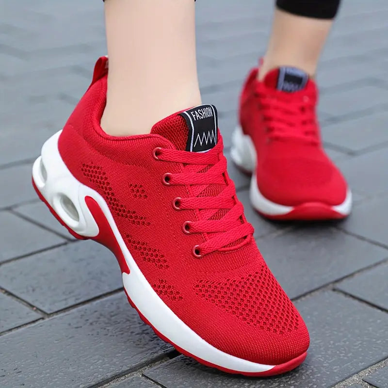 Träningsskor - Mjuk sula - Luftkudde - Damskor - Sneakers - Gåskor-Eva Jonsson