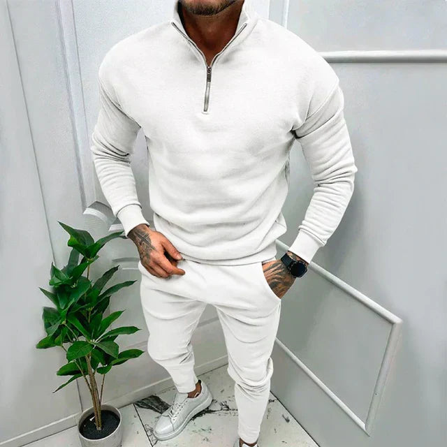 Tvådelat Set - Half-Zip - Långärmad - Vinteroutfit - Co-Ord Sets Herr-Eva Jonsson
