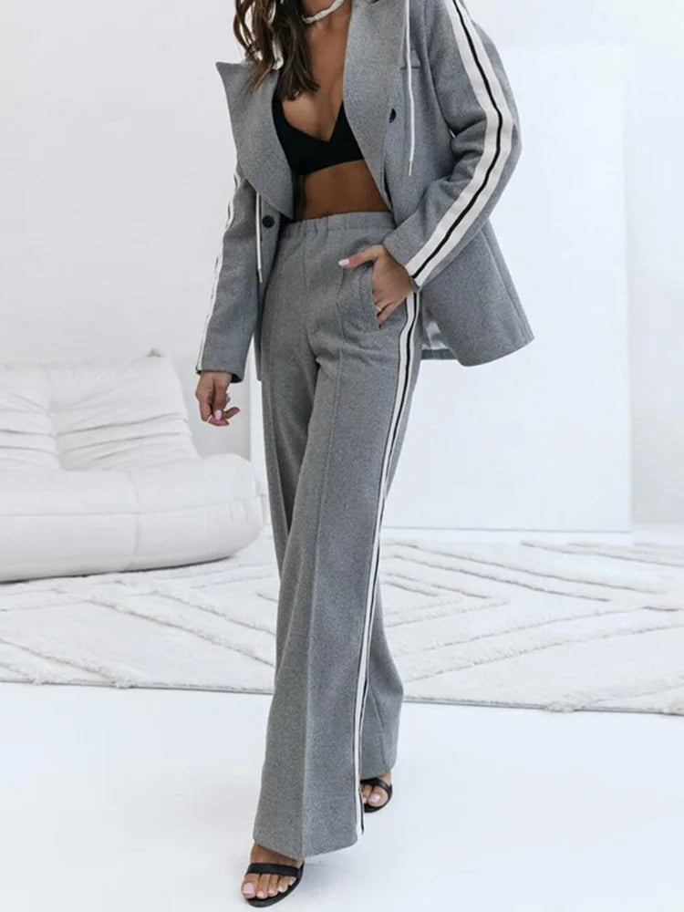 Tvådelat set - Casual - Vida ben - Blazer-set - Co-Ord-set Dam-Eva Jonsson