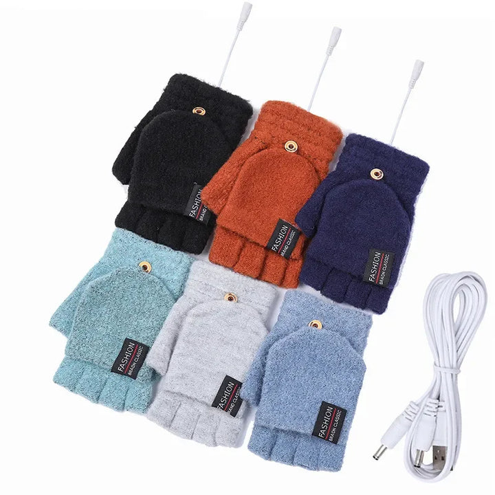 USB-uppladdningsbara värmevågade handskar-Eva Jonsson