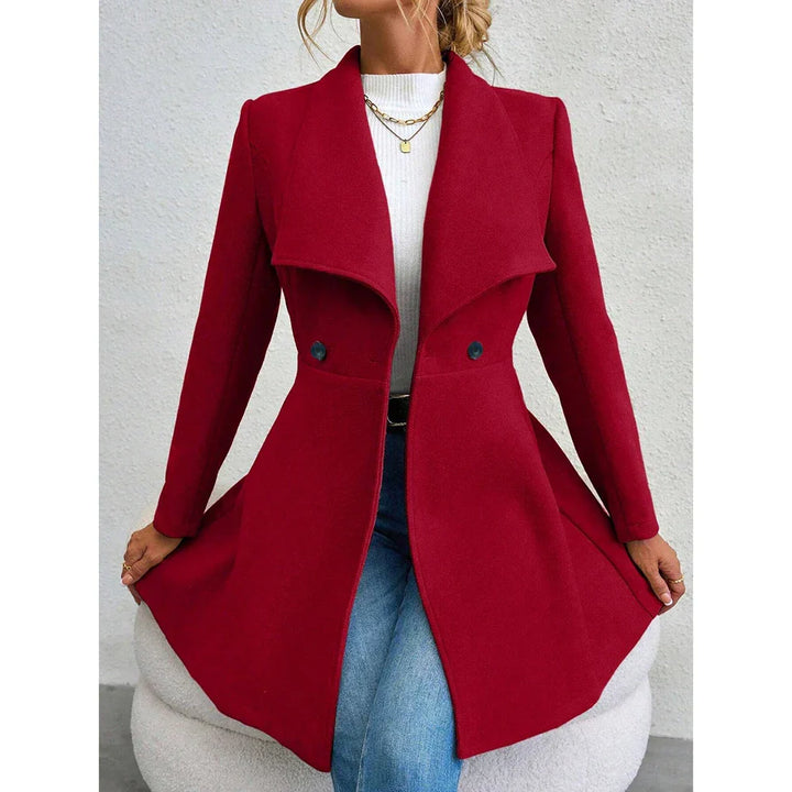Ullrock | Klassisk | Medellång | Trenchcoat i ull | Damrock-Eva Jonsson