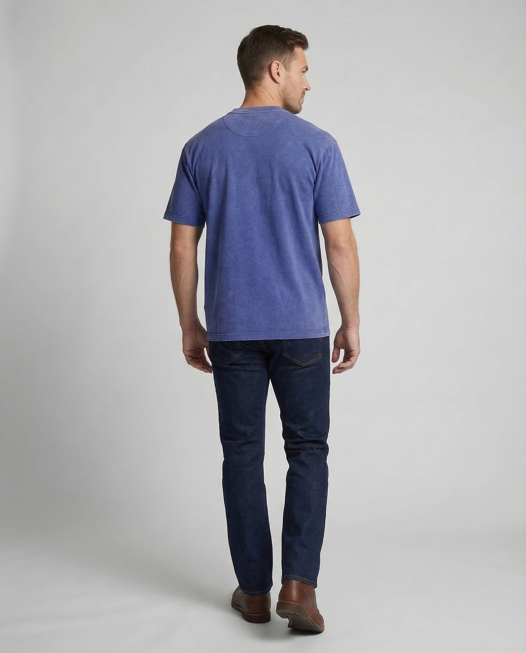 Unisex T-Shirt Used-wash Rundhals-Eva Jonsson