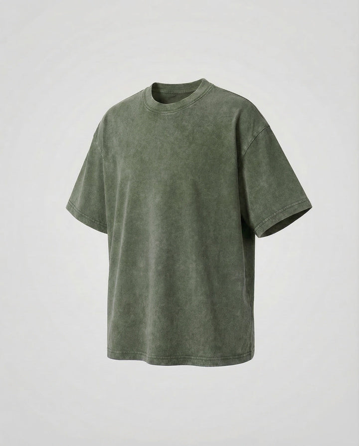 Unisex T-Shirt Used-wash Rundhals-Eva Jonsson